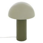 Lampada da tavolo in metallo fungo verde | rohome