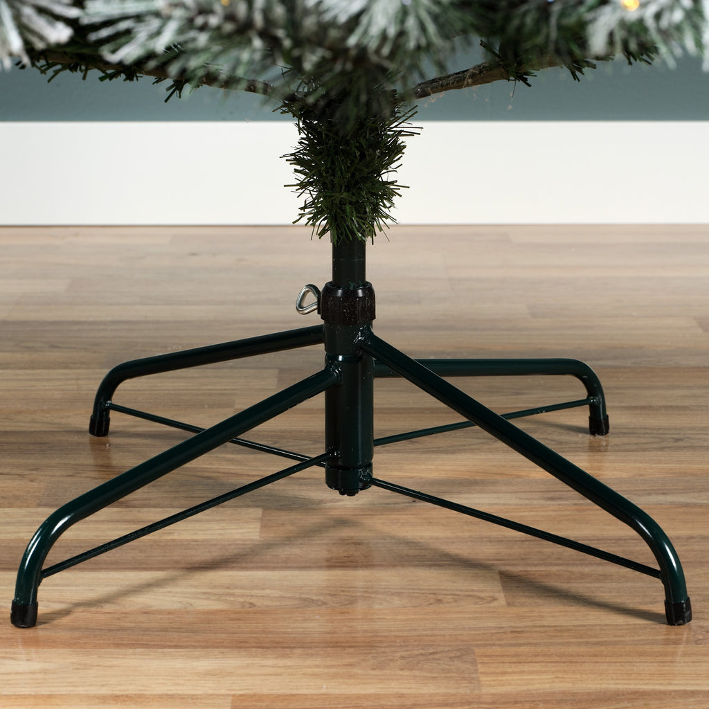 Albero di natale abete canada spruce frosted 440 led h.180 cm | rohome