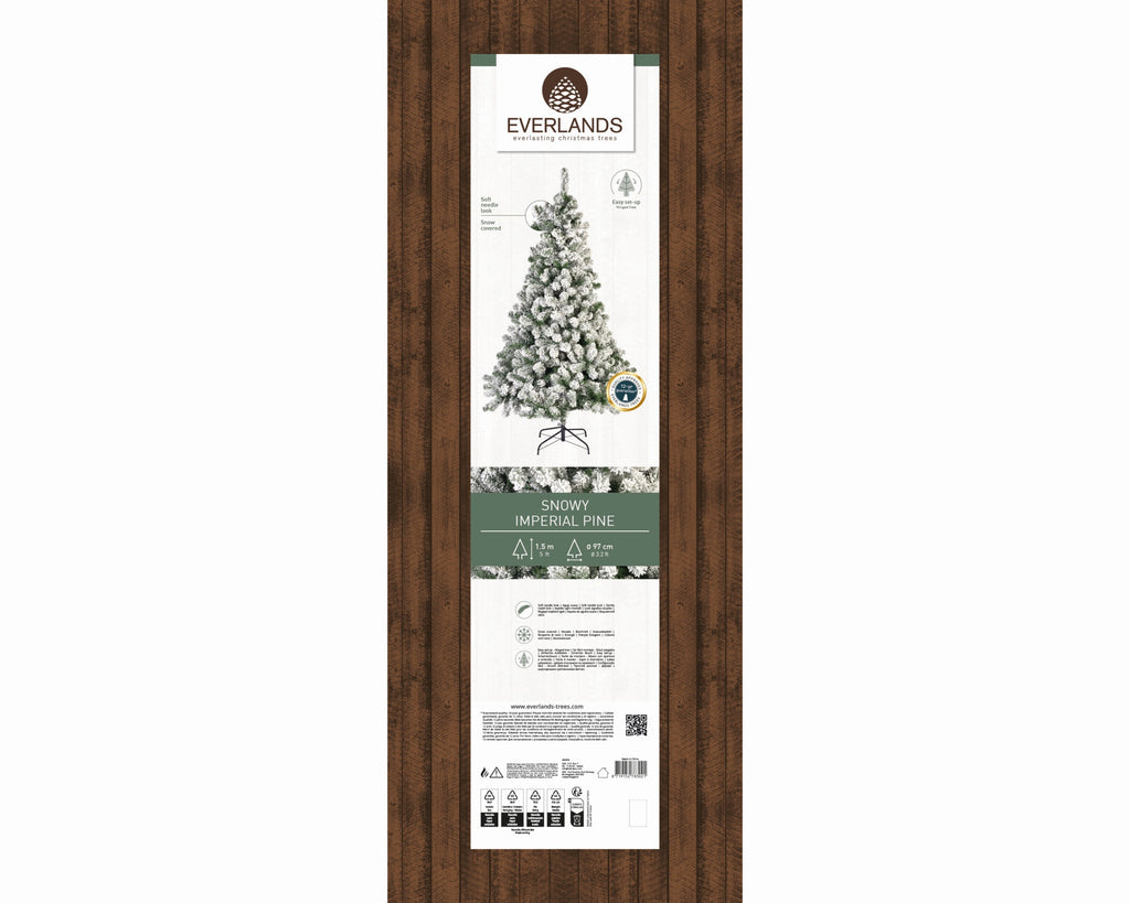 Albero di natale pino imperiale h. 150cm | rohome