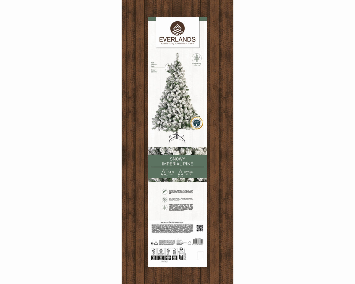Albero di natale pino imperiale h. 150cm | rohome