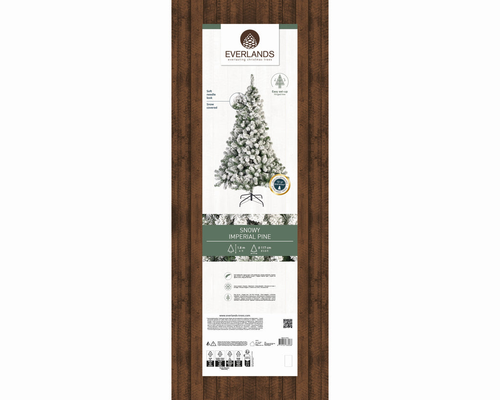 Albero di natale pino imperiale h. 180cm | rohome
