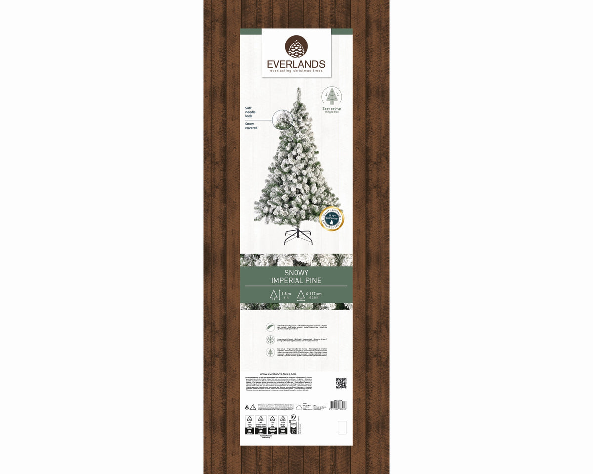 Albero di natale pino imperiale h. 180cm | rohome