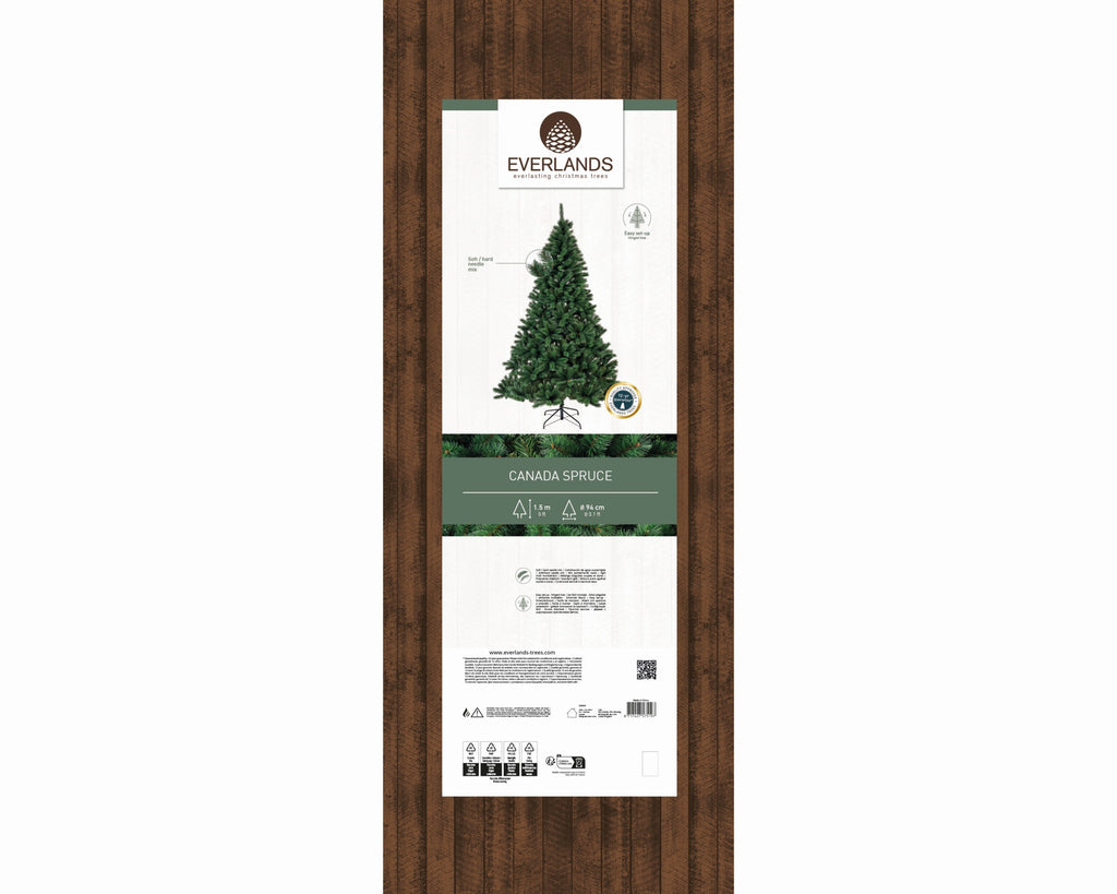 Albero di natale abete canada spruce h.150cm | rohome
