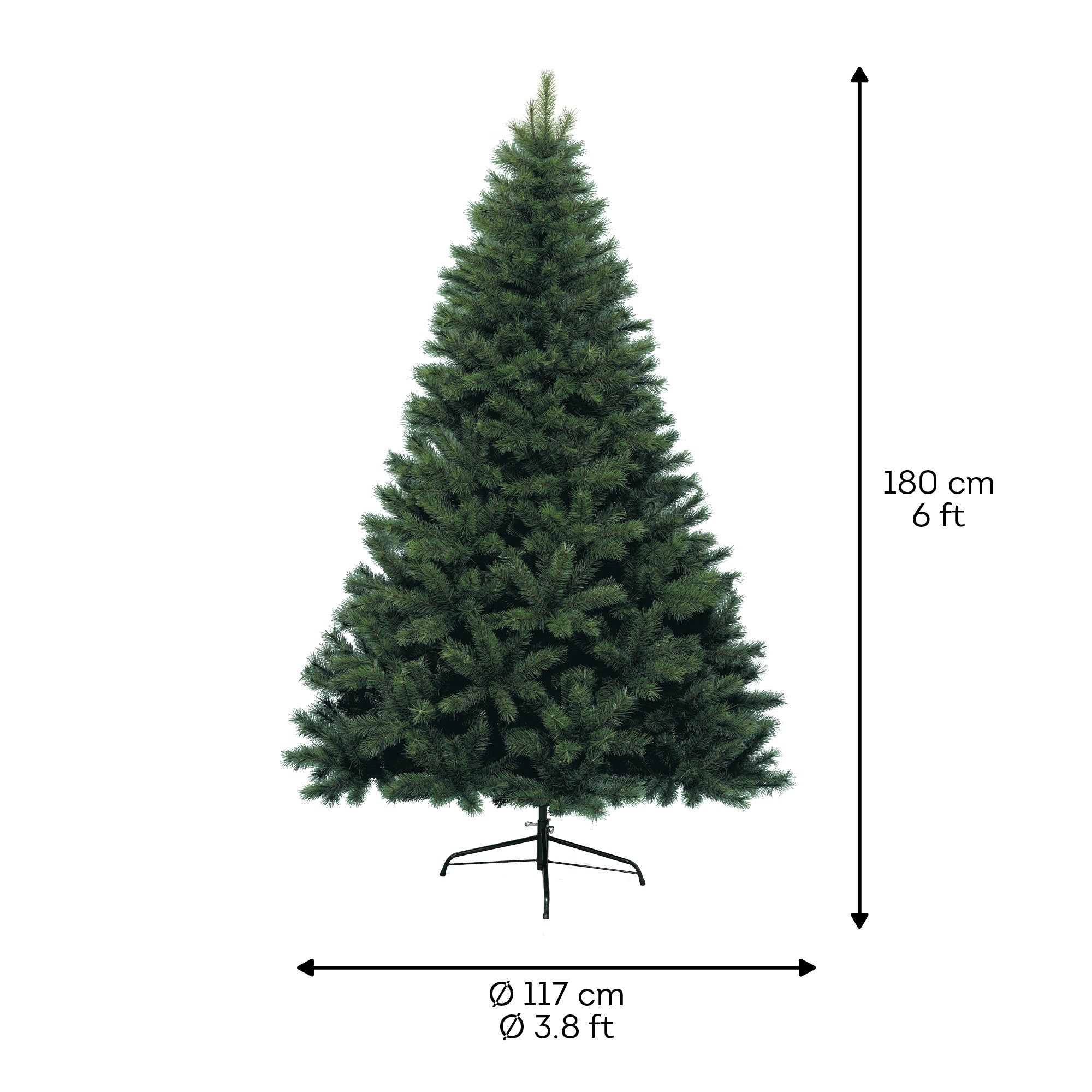 Albero di natale abete canada spruce h.180 cm | rohome