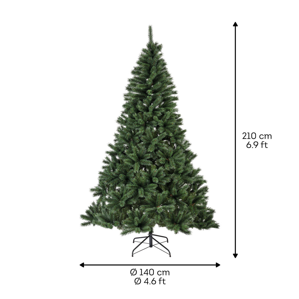 Albero di natale abete canada spruce h210 | rohome