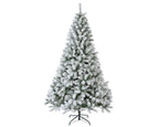 Albero di natale abete canada spruce innevato h210 | rohome