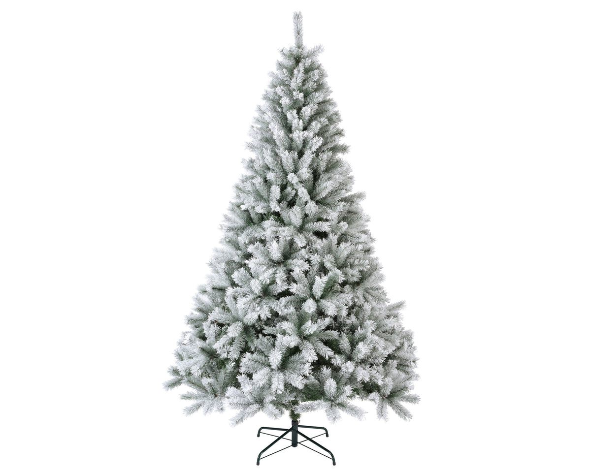 Albero di natale abete canada spruce innevato h.240 cm | rohome