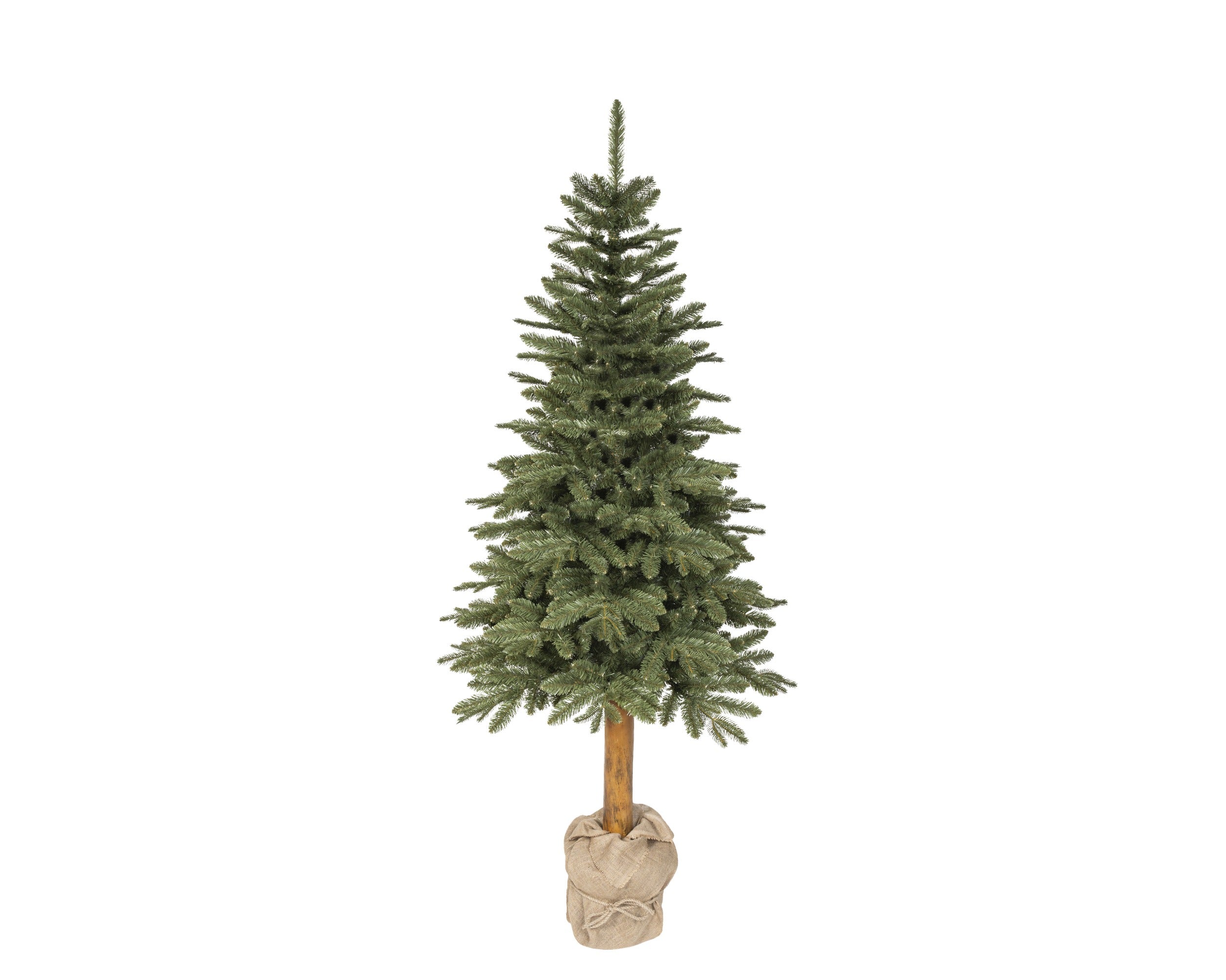Albero di natale tiaga con tronco in legno H. 210cm | rohome