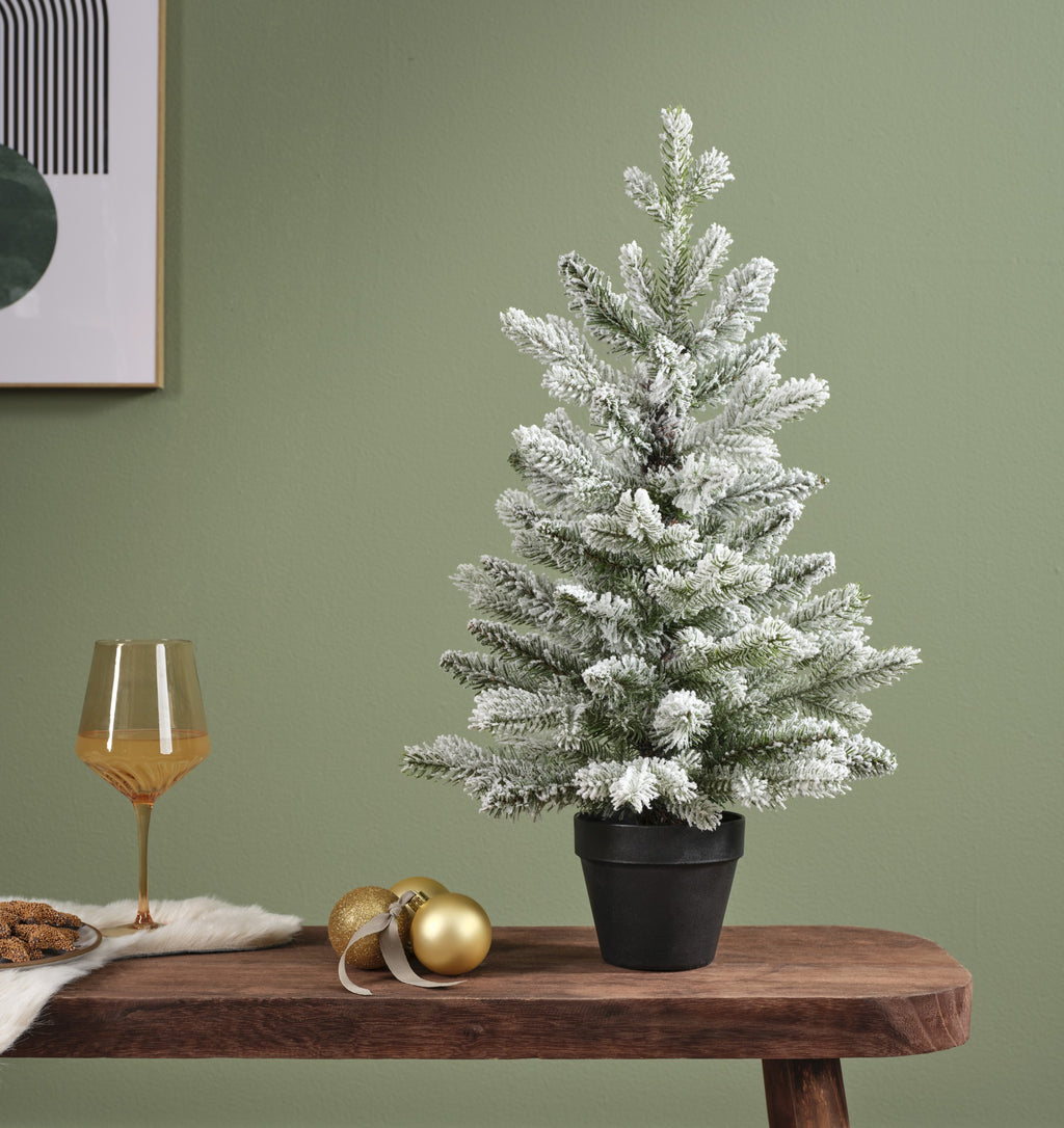 Albero di natale piccolo Allison innevao H. 45cm | Rohome