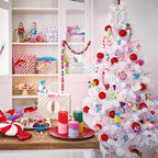 Albero di natale pino imperiale H.210cm bianco | rohome