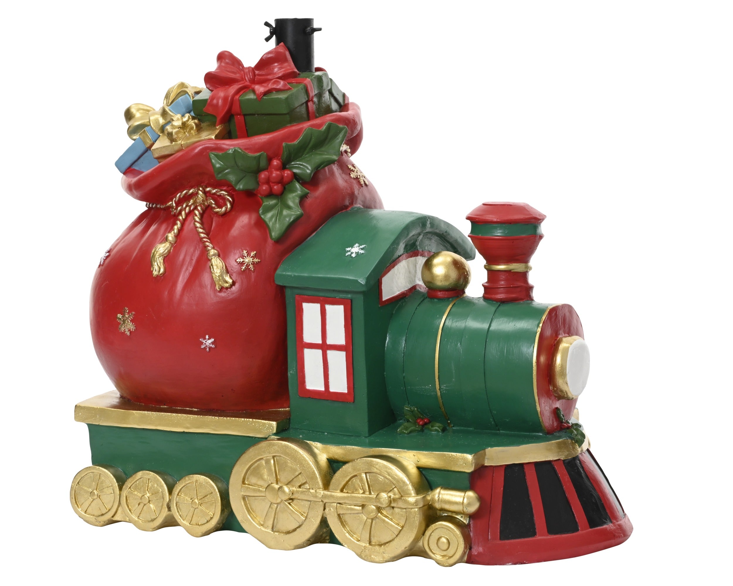 Base per per albero di natale treno con sacco | rohome