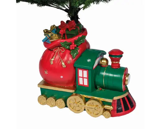 Base per per albero di natale treno con sacco | rohome