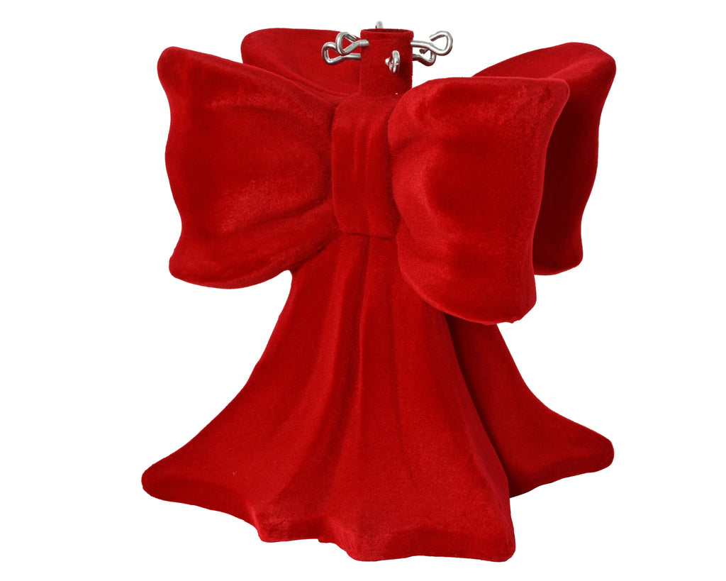 Base per albero di natale fiocco rosso | rohome