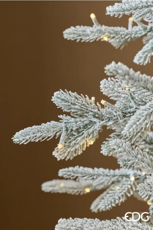 Edg - Albero di Natale Pino Cortina innevato H.210cm | Rohome