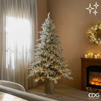 Edg - Albero di Natale Pino Cortina innevato H.210cm | Rohome