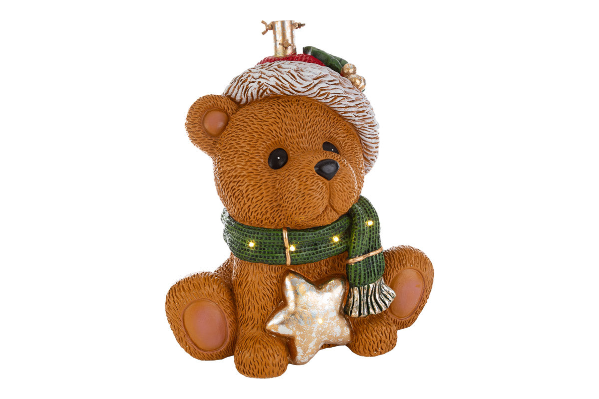 Base per per albero di natale orsetto con luci | rohome