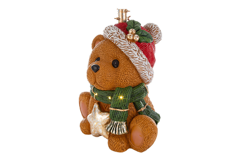 Base per per albero di natale orsetto con luci | rohome