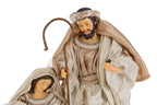 Natività in restina vestita con dettagli panna e tortora | Rohome