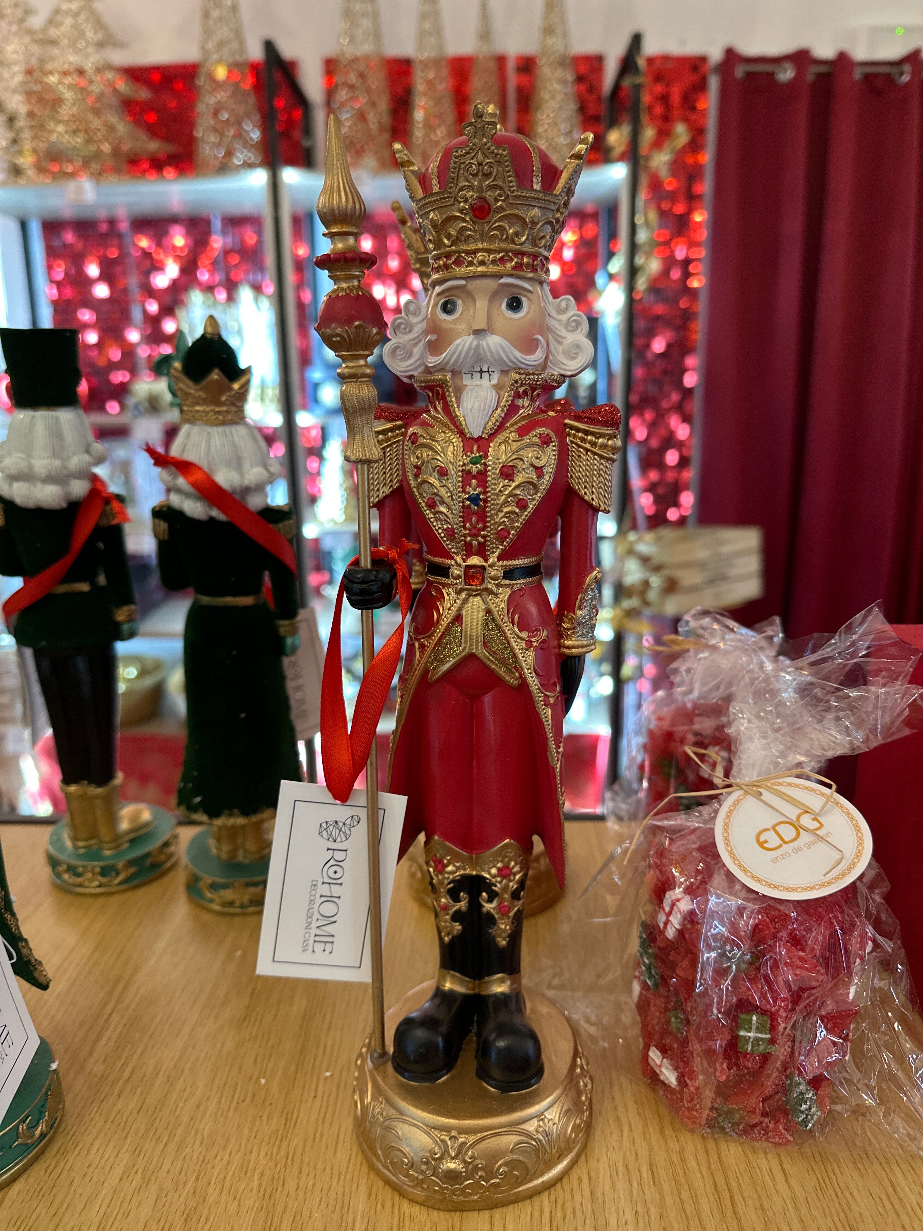 Soldato schiaccianoci in resina H. 35cm | Rohome