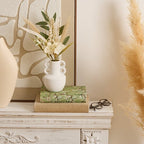 Vaso in ceramica con fiori secchi | Rohome