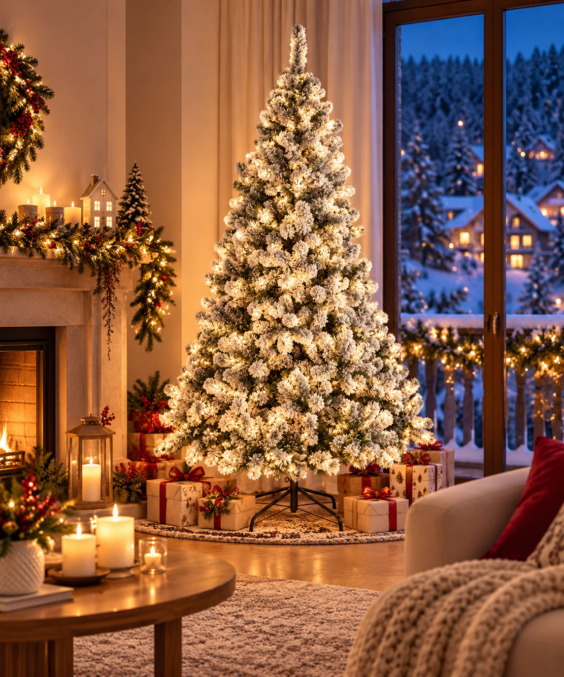 Albero di natale pino imperiale h. 150cm | rohome
