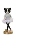 Statuina in resina a forma di gatta fashion | Rohome