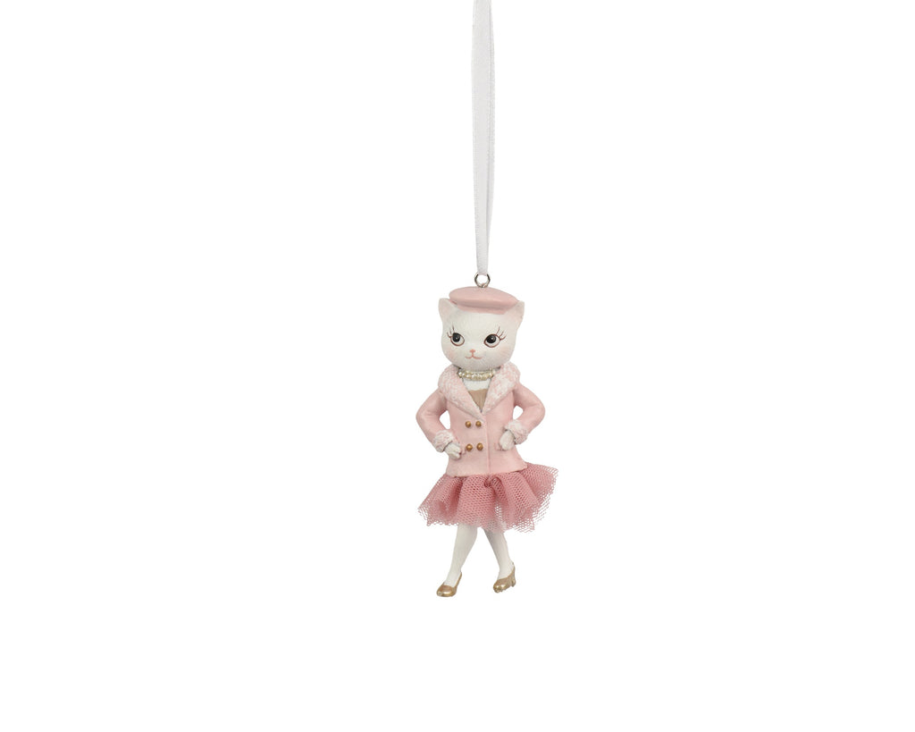 Decorazione Pendente gatta fashion in polyresina | Rohome