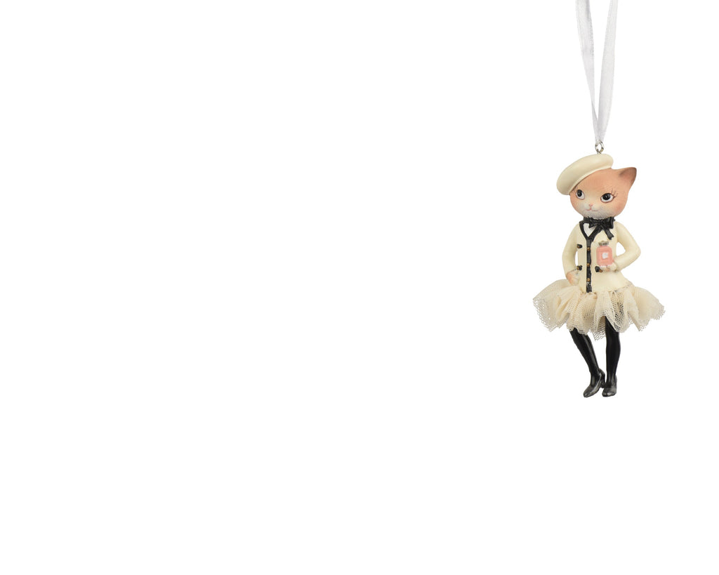 Decorazione Pendente gatta fashion in polyresina | Rohome