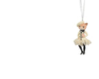 Decorazione Pendente gatta fashion in polyresina | Rohome