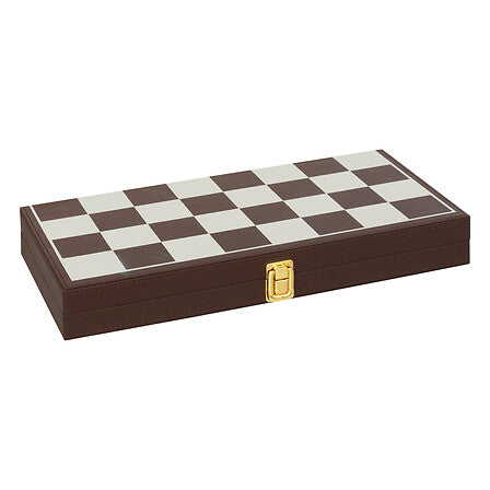 Gioco backgammon e degli scacchi con base in legno | Rohome