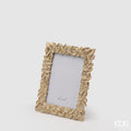 Edg - Portafoto foglie gold 23x18cm | Rohome
