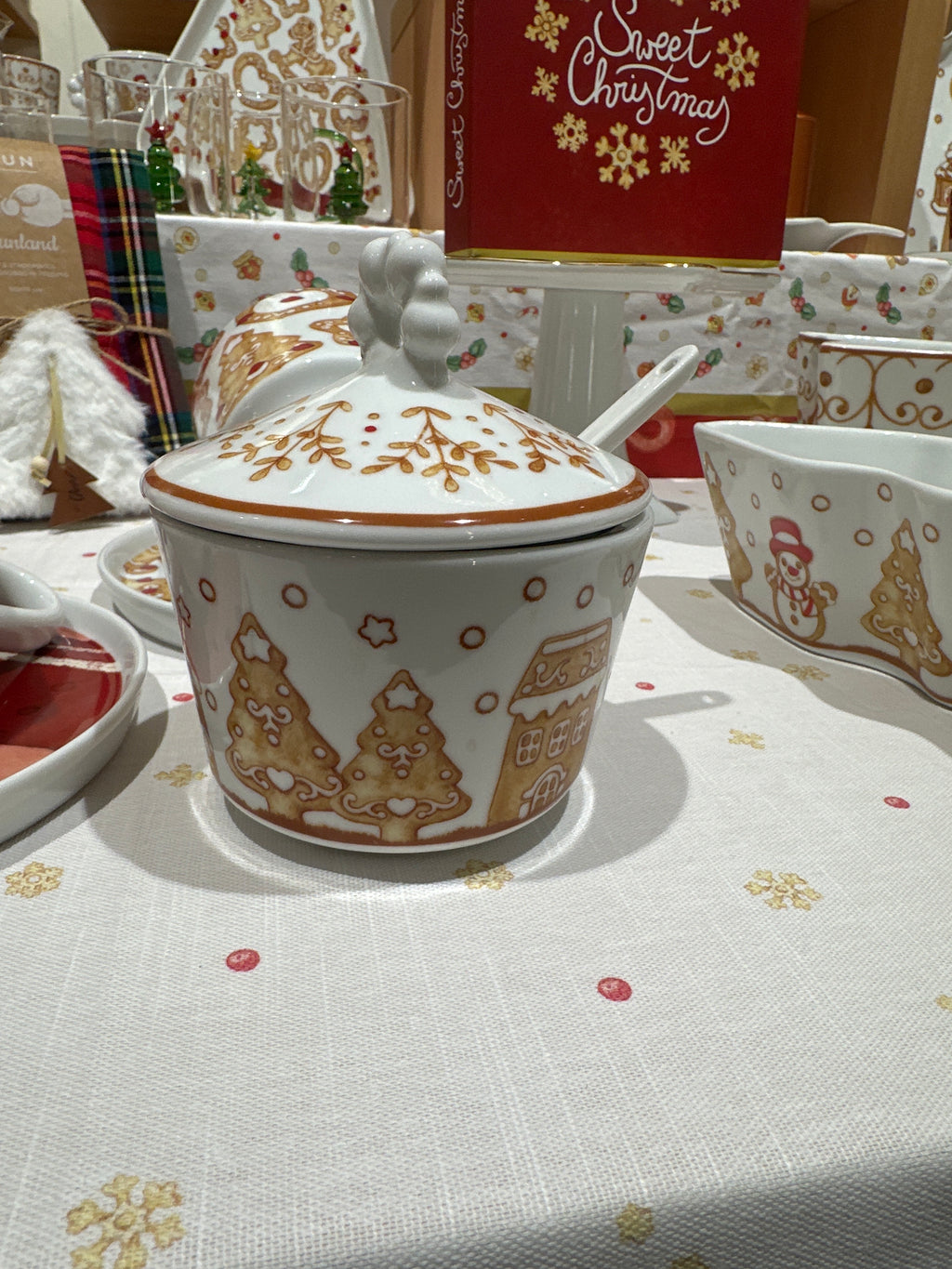 Thun - zuccheriera con cucchiaino nataliza linea Thunland| rohome