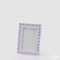 Edg - Portafoto blaze rettangolare lilla h.20cm | Rohome