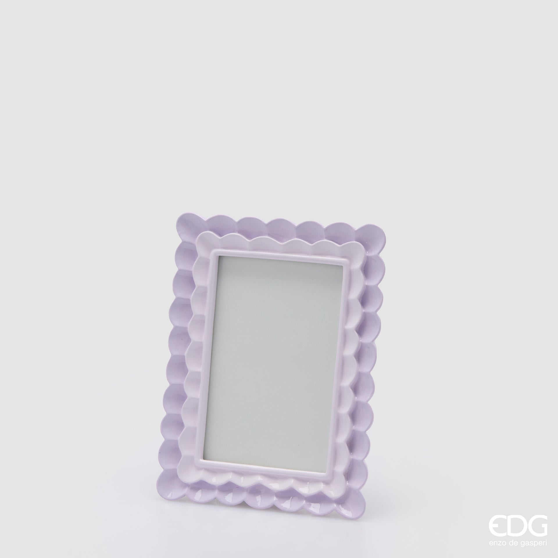 Edg - Portafoto blaze rettangolare lilla h.20cm | Rohome