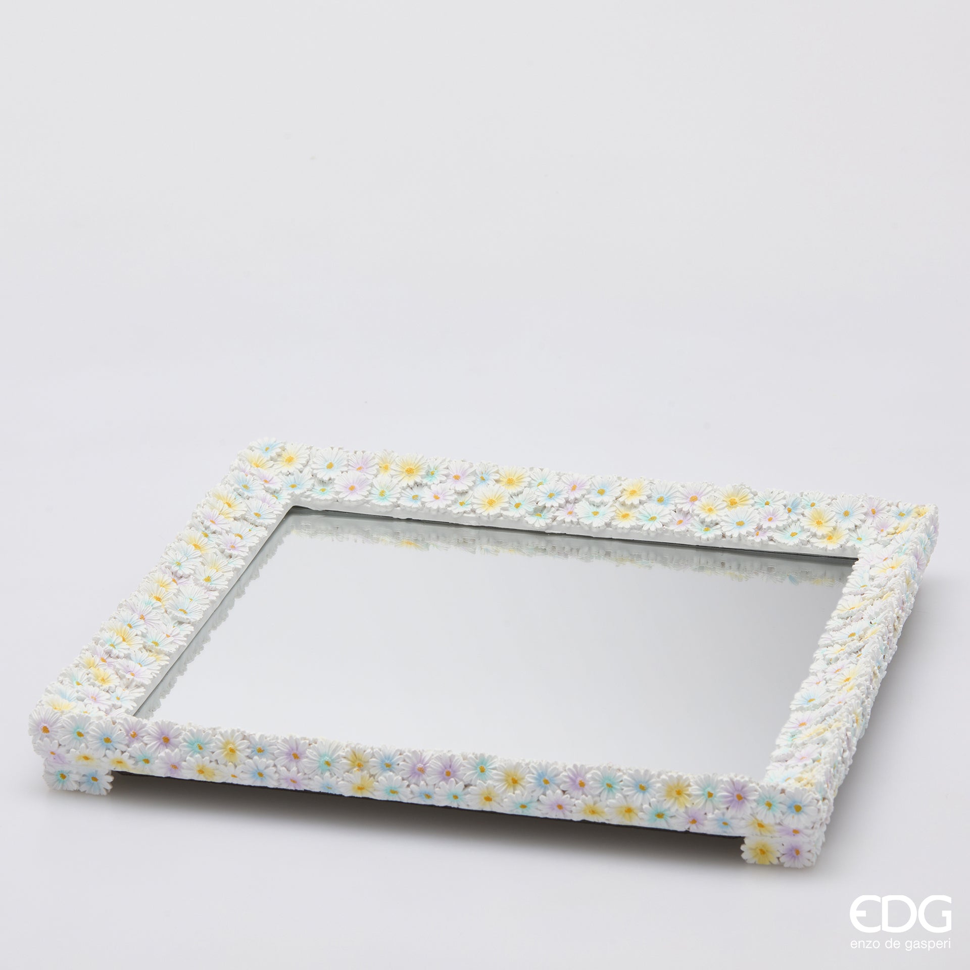 Edg - Vassoio decorativo margherita L.31cm | Rohome