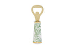 Bomboniera Apribottiglie con decorazione fiori verde | Rohome