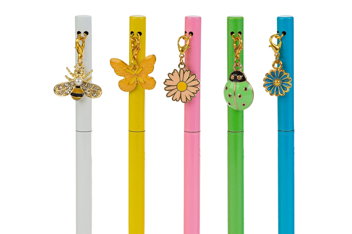 Penna con ciondolo in metallo | Rohome