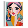 Quadro stampa di alta qualità pittura donna 70x50cm | Rohome