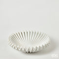 Edg - Centrotavola raggiera in ceramica rotondo d 29cm | Rohome