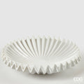Edg - Centrotavola raggiera in ceramica rotondo d 36.5cm | Rohome
