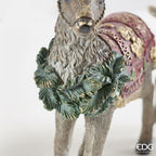 Edg - Decorazione figura renna natalizia in resina h.25cm  | Rohome