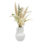 Vaso in ceramica con fiori secchi | Rohome