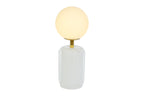 Lampada da tavolo led in vetro colore bianco | Rohome