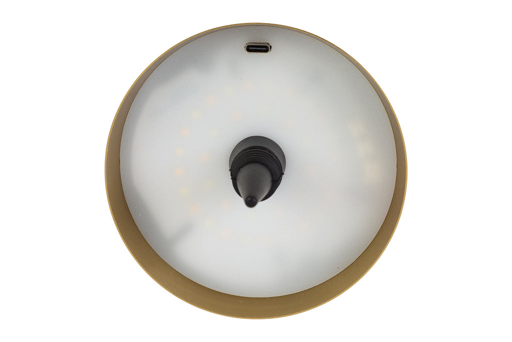Bomboniera Lampada led touch oro per bottiglia | Rohome