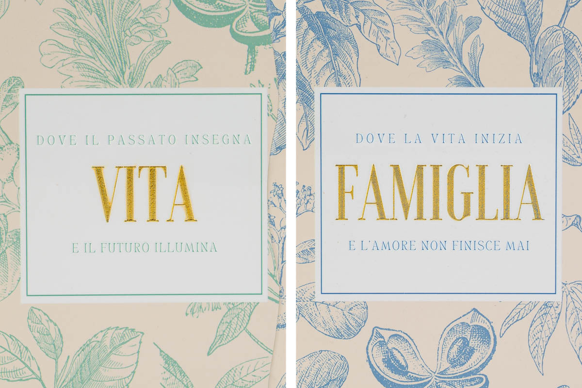 Bomboniera Calamita in ceramica con scritte | Rohome