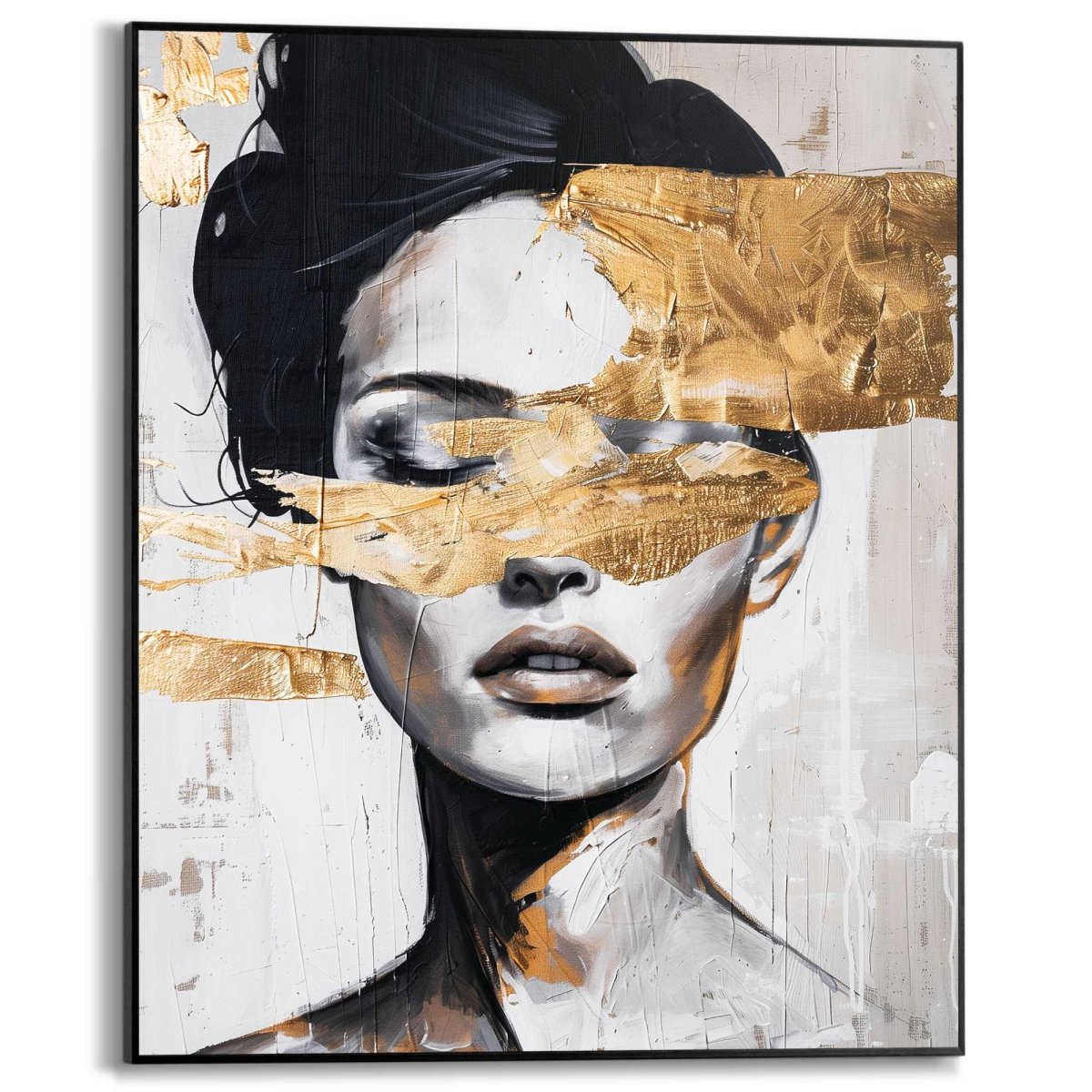 Quadro stampa di alta qualità stylish lady 50x40cm | Rohome