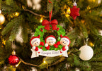 Decorazione Personalizzabile Ghirlanda Natalizia con 3 Personaggi | Rohome
