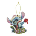 Decorazione Disney Traditions Stitch con pacco regalo | Rohome