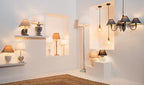 Lampada da terra stile shabby bianca | Rohome