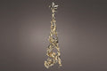 Albero di natale cono gold con 400 led e stella | rohome